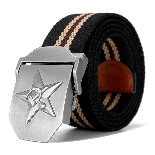 3D Soviet Labor Venus CCCP Canvas Belt