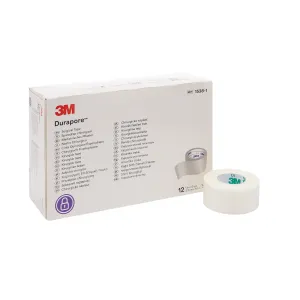 3M™ Durapore™ Silk-Like Cloth Medical Tape,1 Inch x 10 Yard, 1 Case of 120