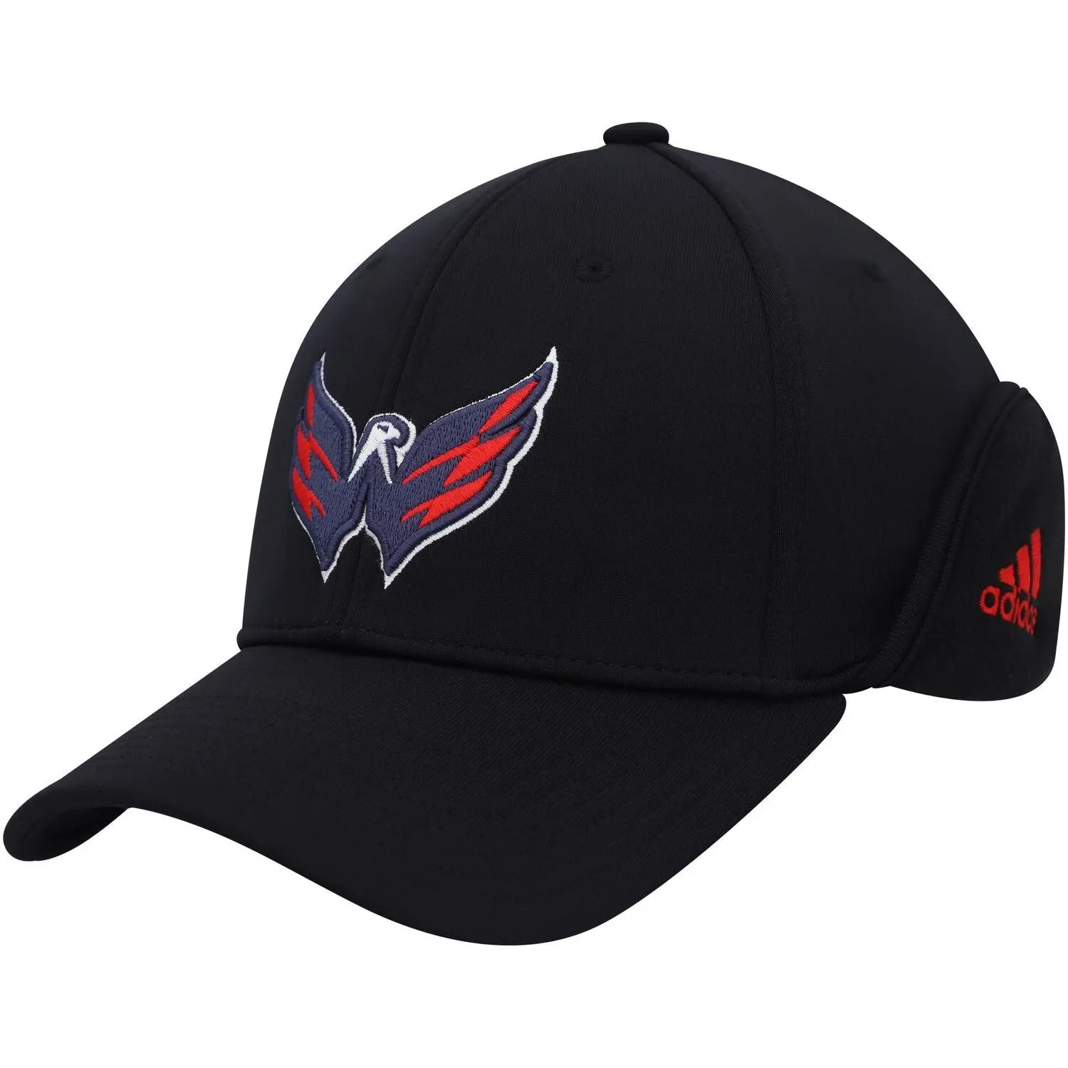 adidas Washington Capitals Men's Black Cap with Headphones