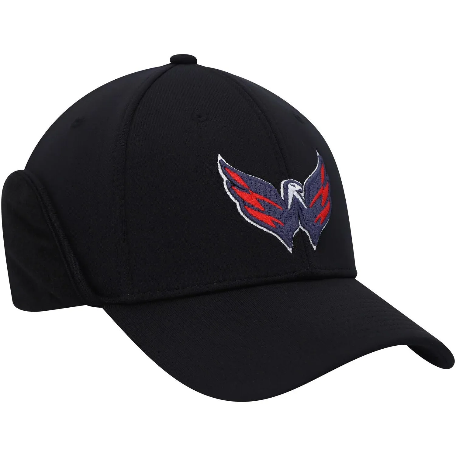 adidas Washington Capitals Men's Black Cap with Headphones