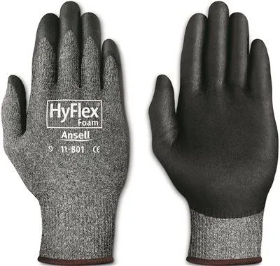 Ansell Hyflex Foam Nitrile-Coated Gloves Size 9