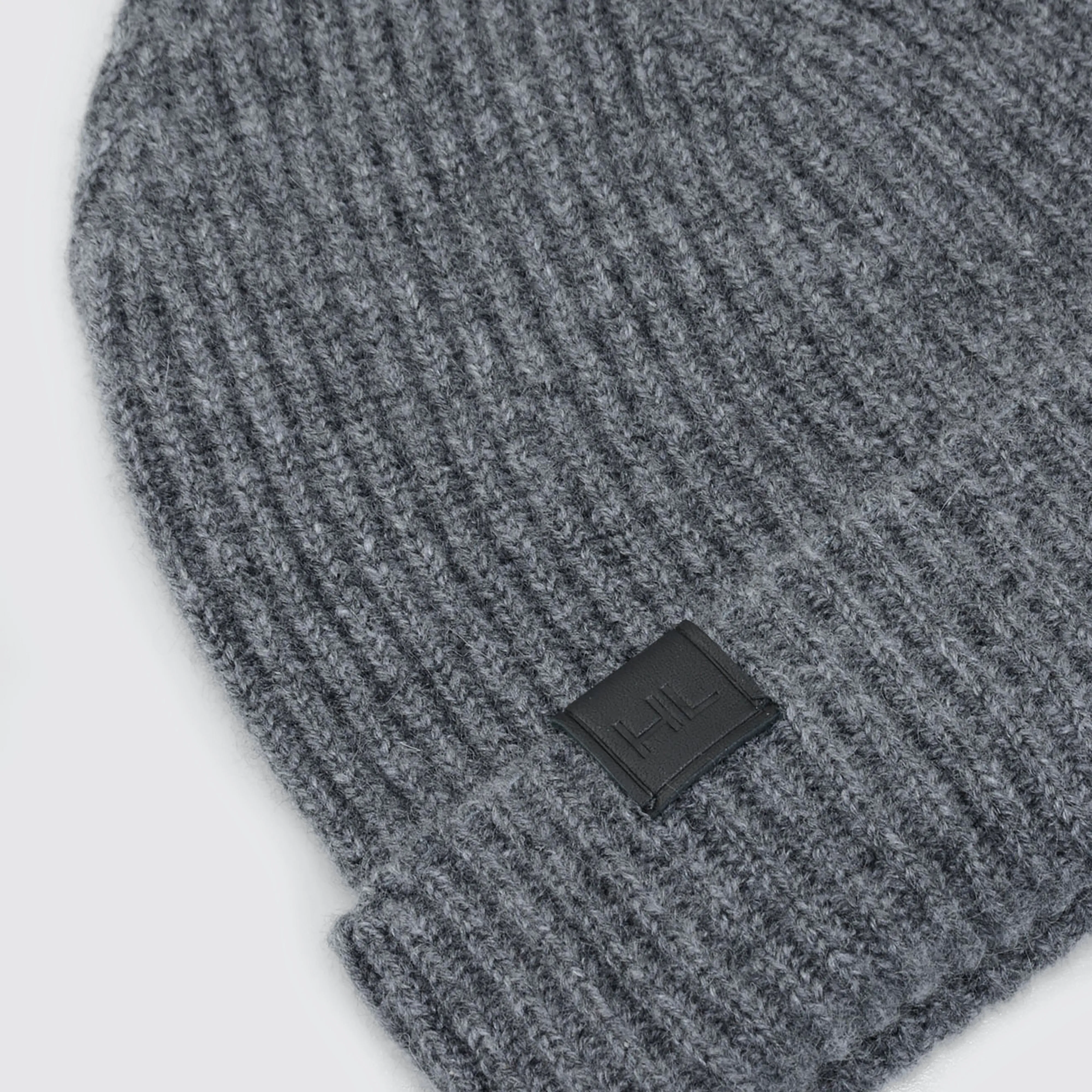 Beanie 100% Cashmere Charcoal