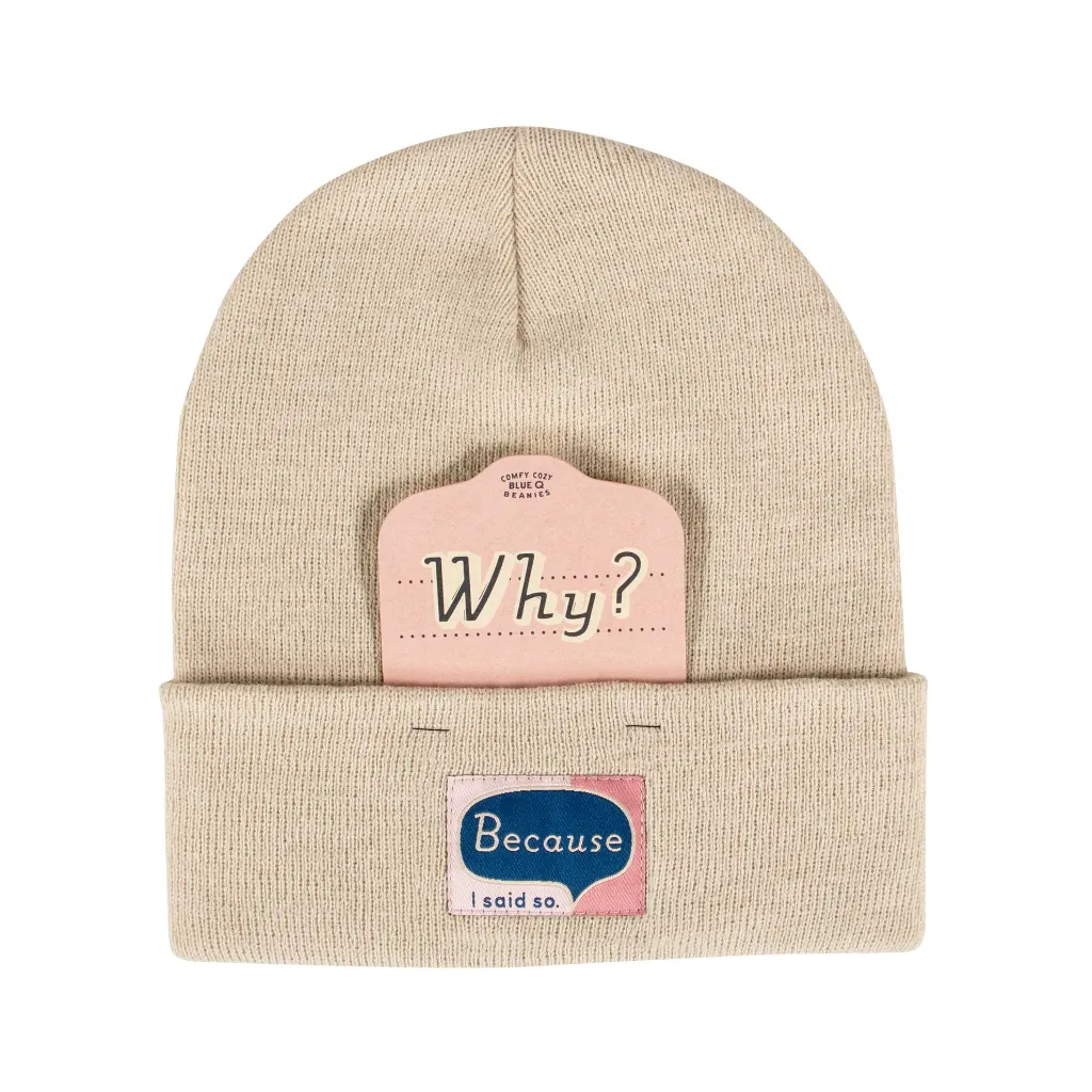 Because I Said So Beanie Hat - Adult