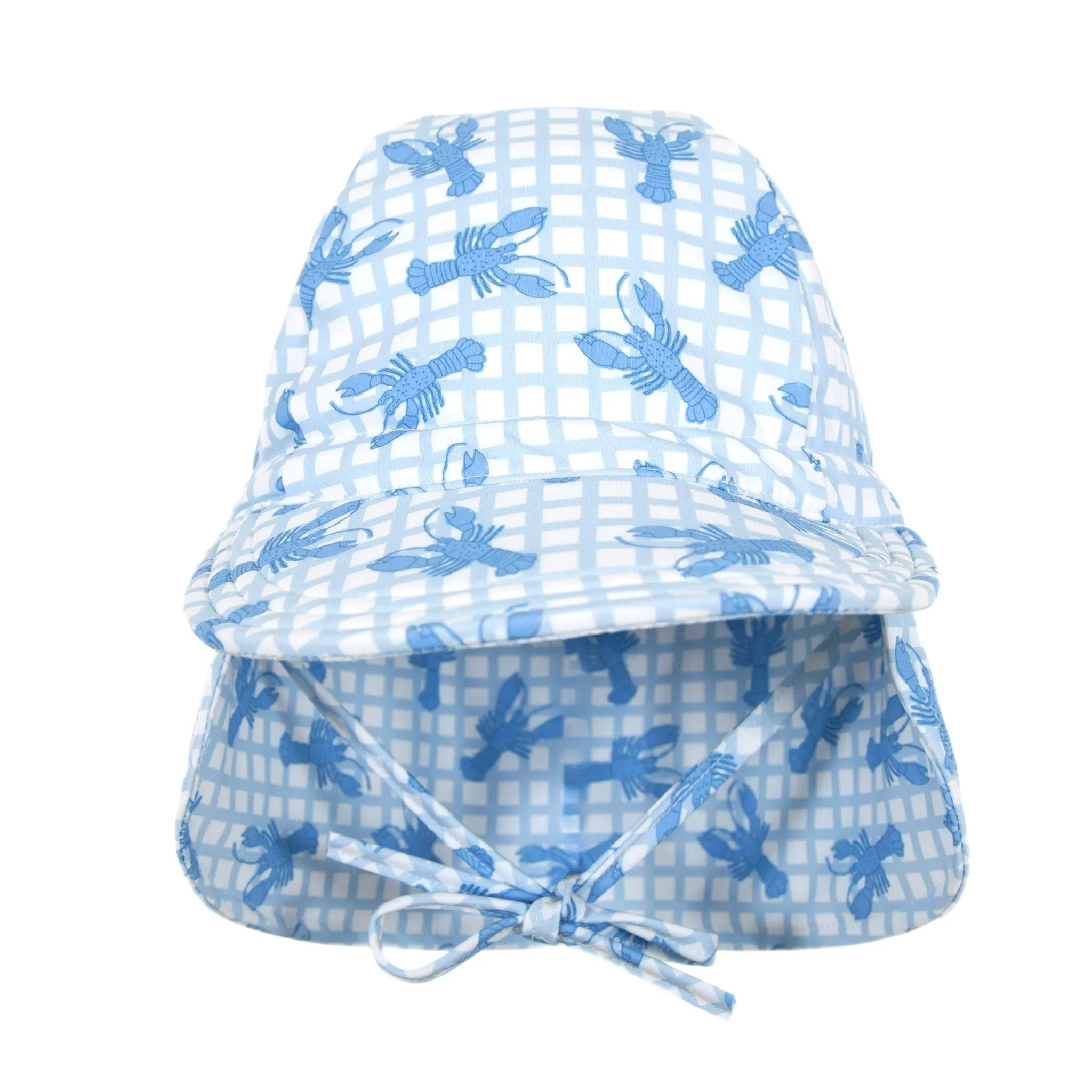 Blue Lobsters Swim Flap Cap