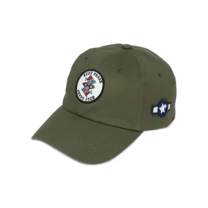 Busy Shark Panel Cap, Olive Drab BAPE