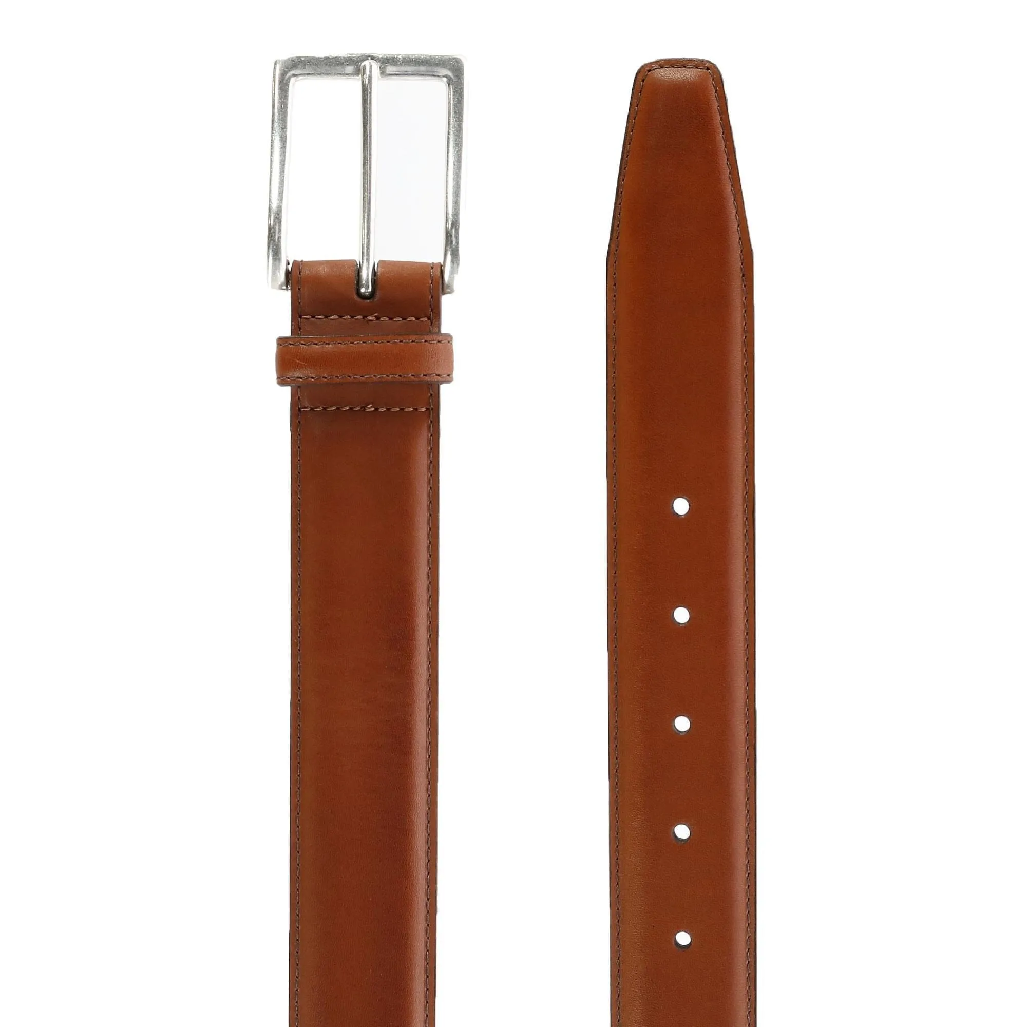 CrookhornDavis Men's Somerset Smooth Calfskin Dress Belt