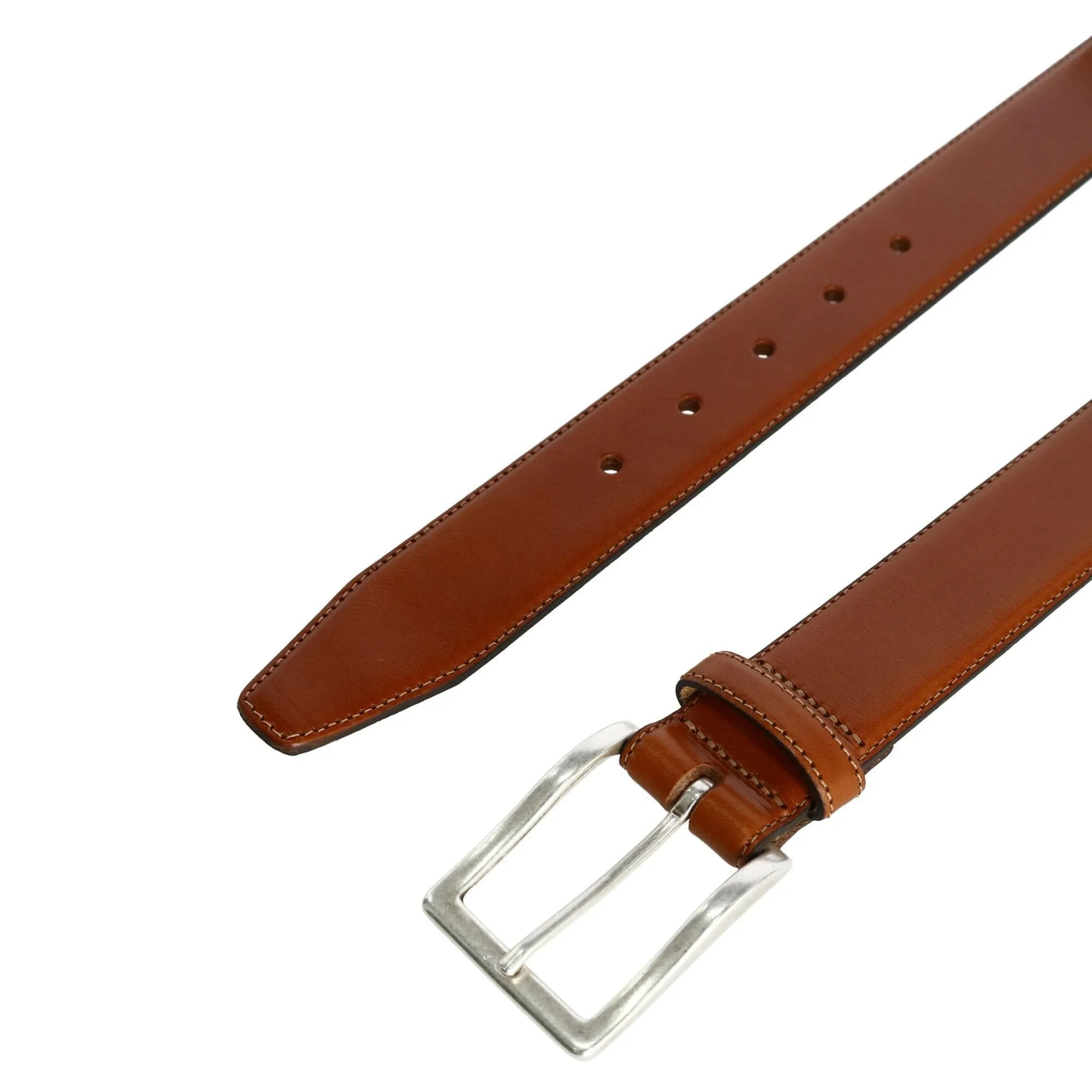 CrookhornDavis Men's Somerset Smooth Calfskin Dress Belt