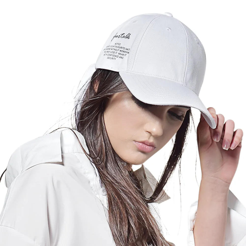 FURTALK Women Messy Bun Baseball Cap with FURTALK Logo Drop Shipping HTWL067