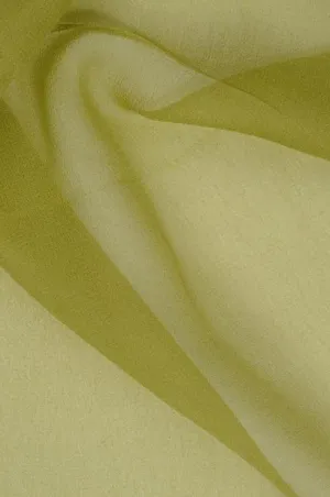 Green Banana Silk Georgette Fabric