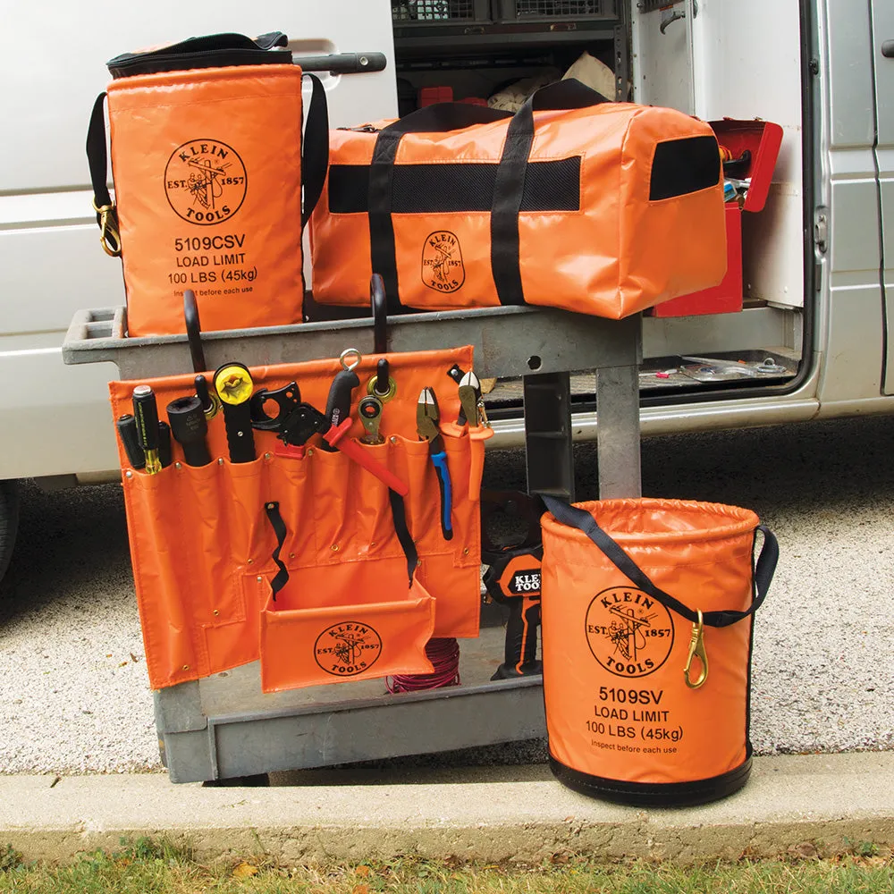 Klein 5109SV Vinyl Bucket with Swivel Snap