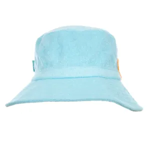 Light Blue Terry Towelling Bucket Hat