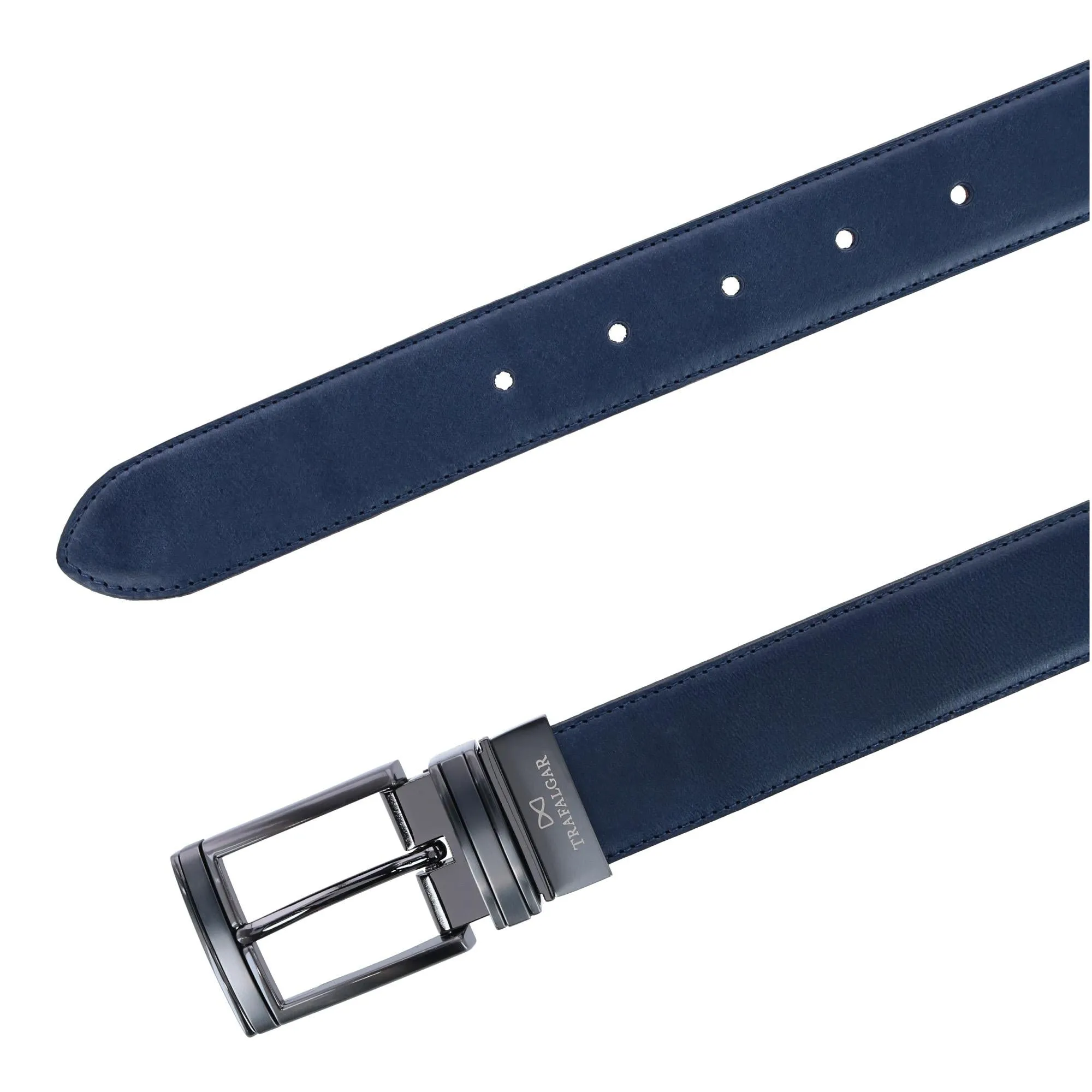 Maverick 32mm Reversible Leather Dress Belt