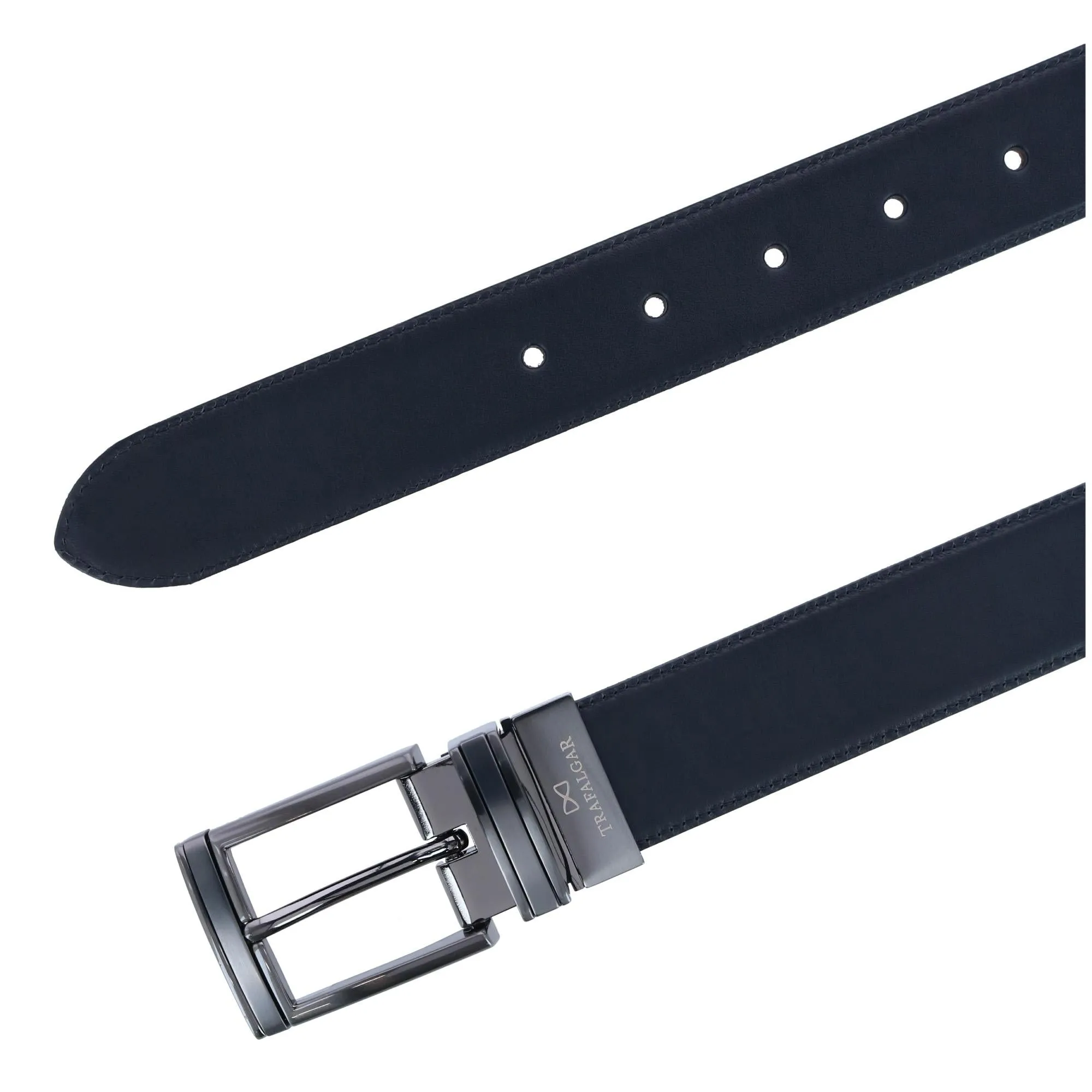 Maverick 32mm Reversible Leather Dress Belt