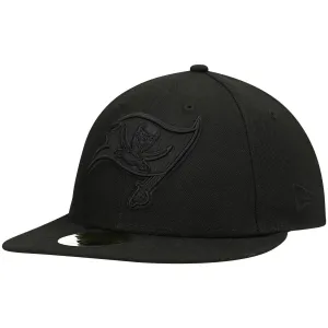 Men's Hat New Era Black Tampa Bay Buccaneers Black on Black Low Profile 59FIFTY II