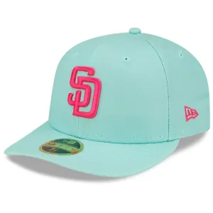 Men's New Era Mint San Diego Padres 2022 City Connect Low Profile Fitted Hat 59FIFTY