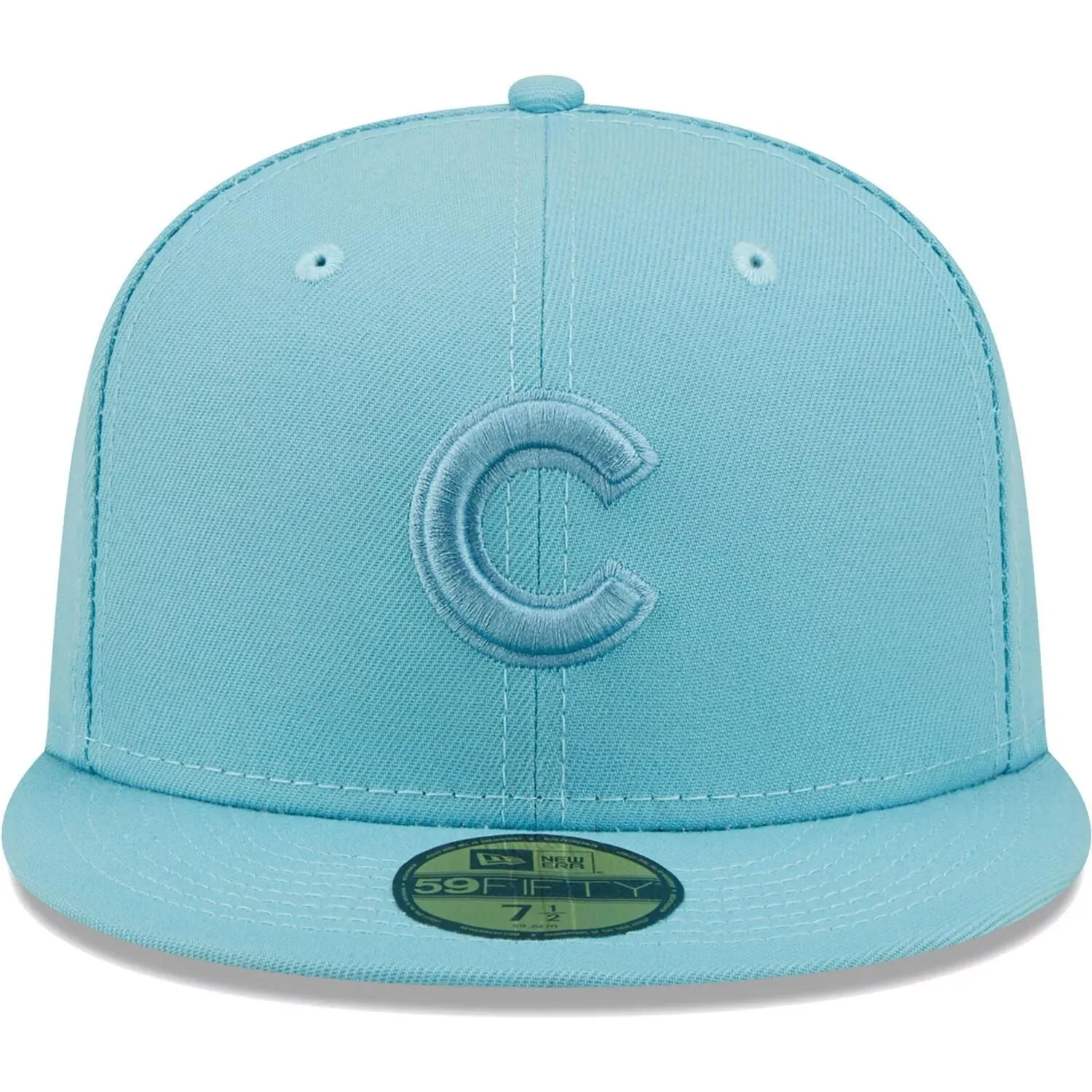 New Era Chicago Cubs Men's Light Blue Men's Hat Color Pack 59FIFTY