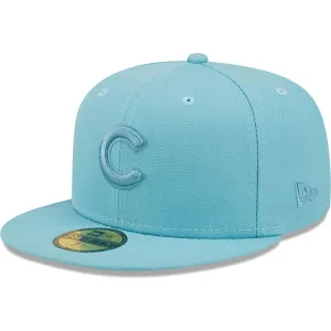 New Era Chicago Cubs Men's Light Blue Men's Hat Color Pack 59FIFTY