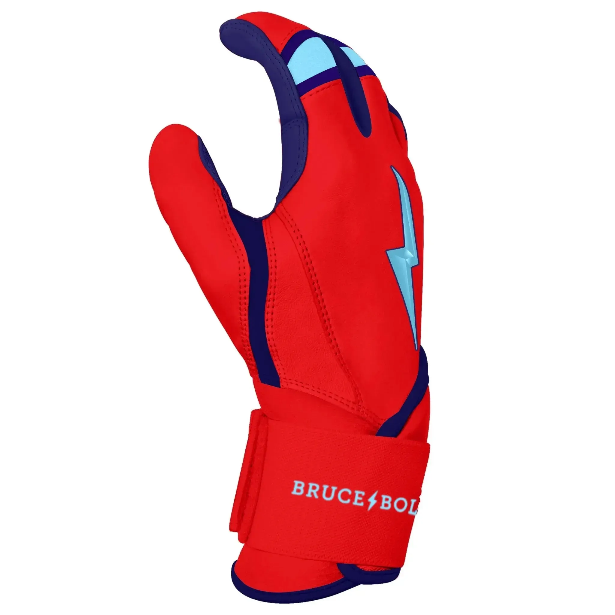 PREMIUM PRO NOOTBAAR Series Long Cuff Batting Gloves | Red