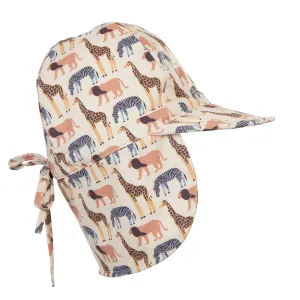 Safari Swim Flap Cap