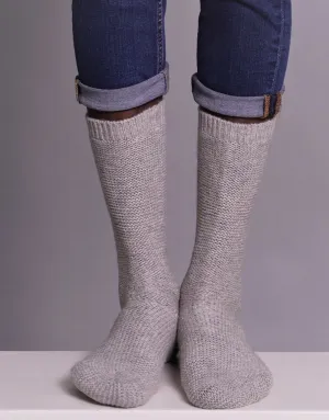 Yoga Socks in Silver